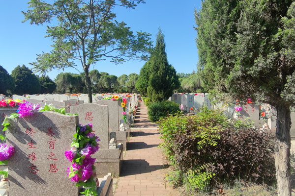 沈阳墓园墓区